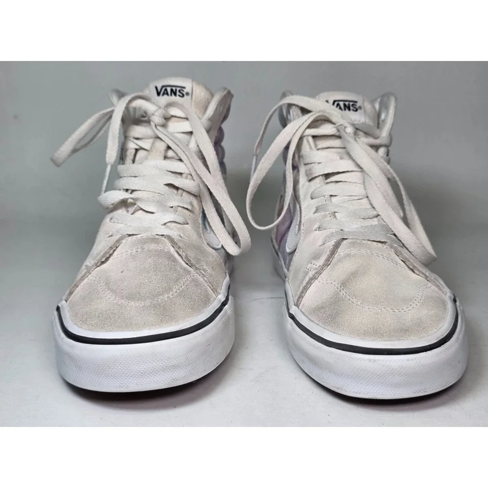 Vans‎ Filmore Hi Heart Tie Dye Women's Sneakers Size 8.5 High Top Suede Shoes
